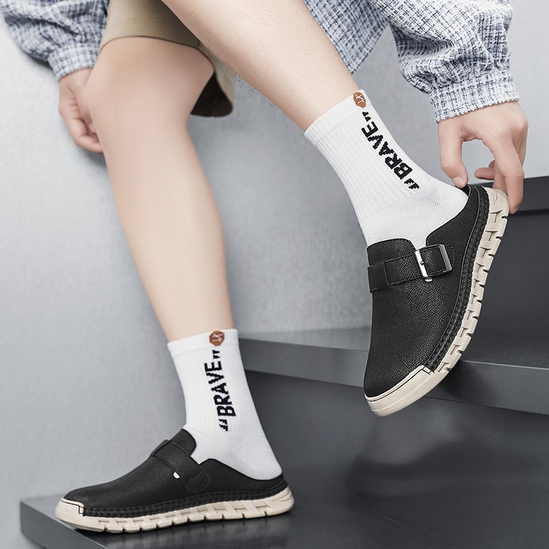 Selling Spring/ Men'S Closed-Toe Breathable Slip-On Outdoor Casual Shoes - Image 5