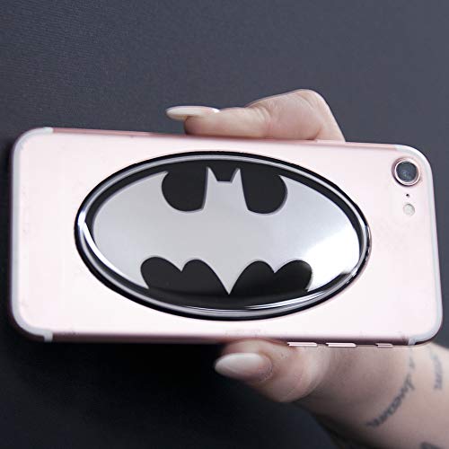 Fan Emblems Batman Domed Chrome Car Decal - 1989 Logo (Black and Chrome) - Image 5