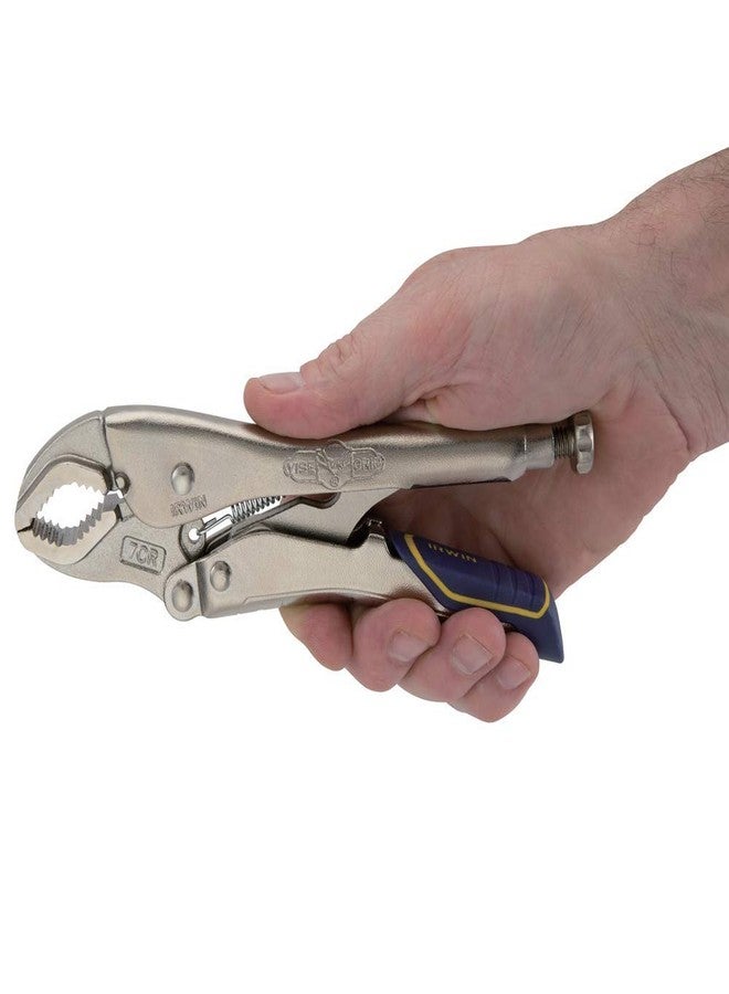 إيروين كماشة قفل IRWIN VISE-GRIP، فك منحني سريع الفتح بطول 7 بوصات (IRHT82574) - Image 5