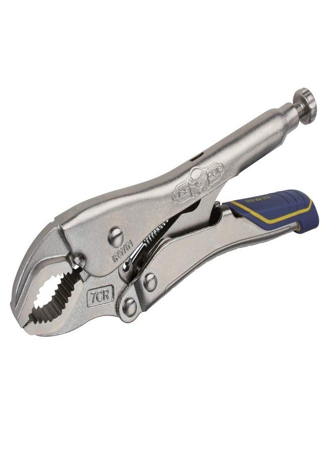 إيروين كماشة قفل IRWIN VISE-GRIP، فك منحني سريع الفتح بطول 7 بوصات (IRHT82574) - Image 1