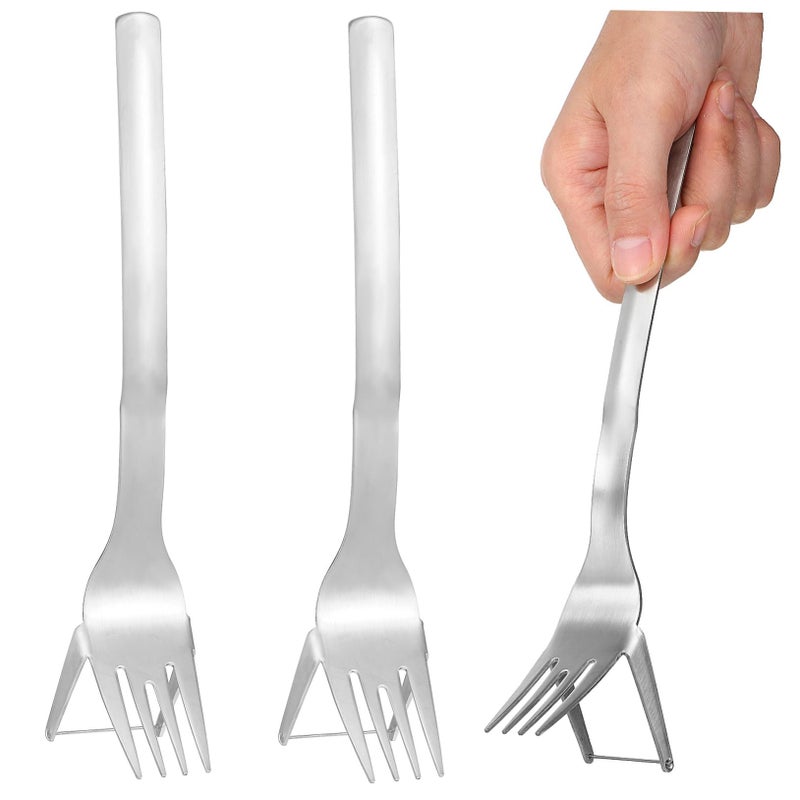 Stainless Steel Watermelon Cutter Slicer Set 2 Pcs for Easy Cutting Serving Family Parties - Image 2