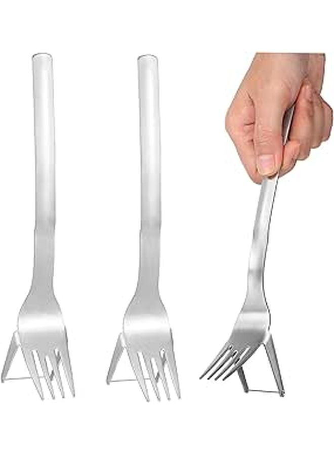 Stainless Steel Watermelon Cutter Slicer Set 2 Pcs for Easy Cutting Serving Family Parties - Image 1