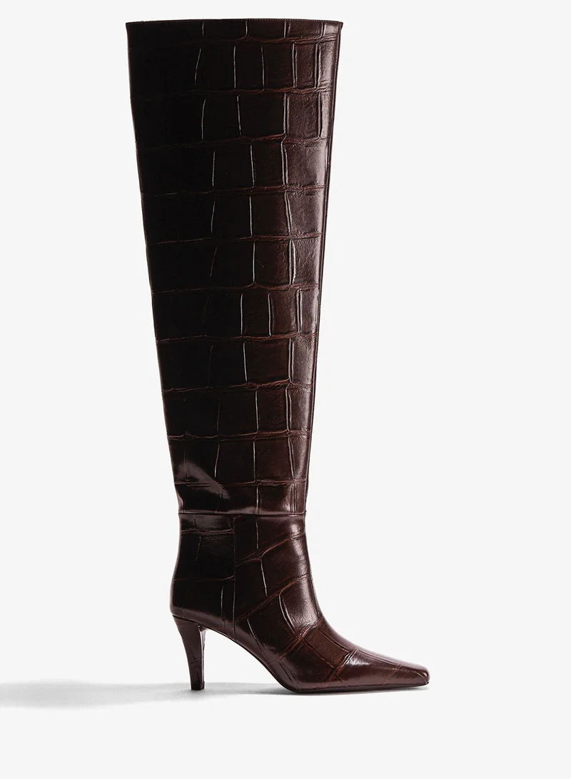 اتش اند ام بووت بطول فوق الركبة