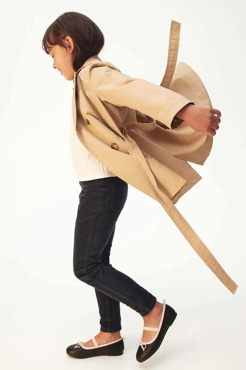 H&M Skinny Fit Corduroy Trousers