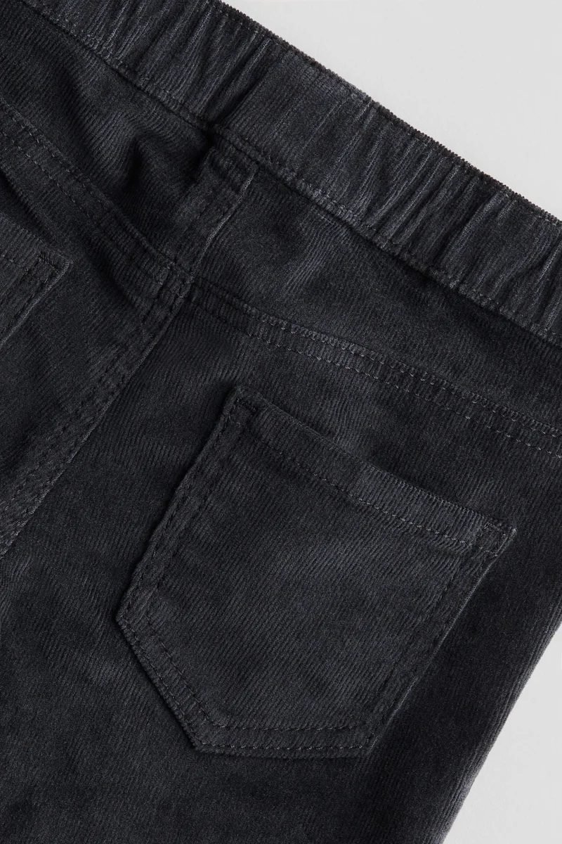 H&M Skinny Fit Corduroy Trousers