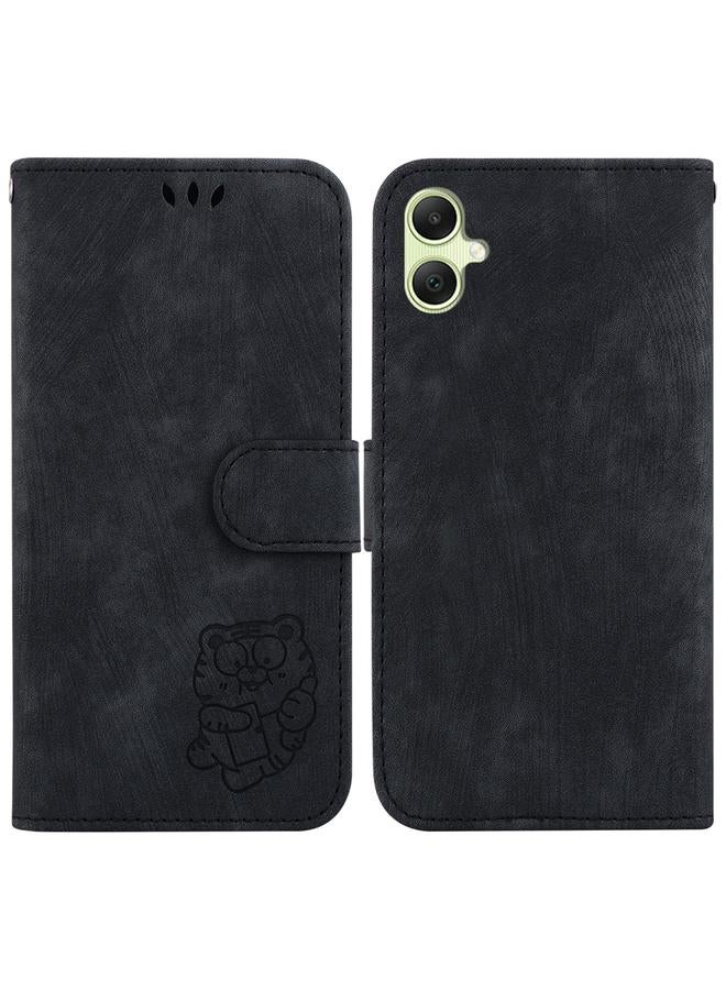 S-TOP Case For Samsung Galaxy A05 Little Tiger Embossed Leather Phone Case - Image 1