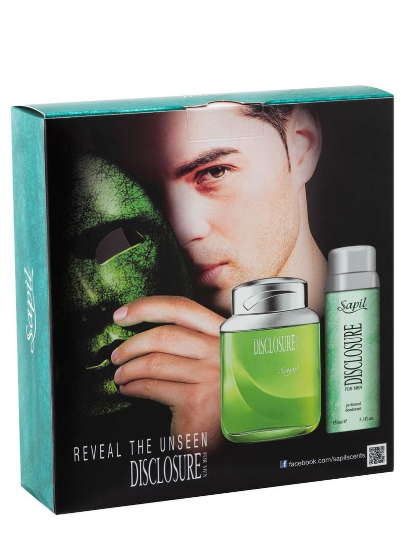 sapil Gpac Disclosure 100ml EDT+150ml DEO - Image 2