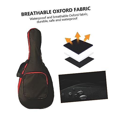 IMAGINEA Ukulele Bag Cover, One Storage Pocket Adjustable Shoulder Strap Durable Ukulele Padded Case Zippered Gig Bag for Dust-Proof & Oxford Water Resistant Large Capacity Soft - Image 2