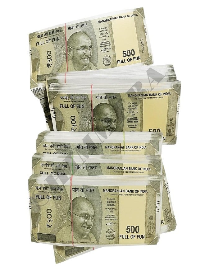 Shimmera Play Money Bills for Kids & Props (500 Notes) - Realistic Educational Toy Money for Learning & Pretend Play - Image 4