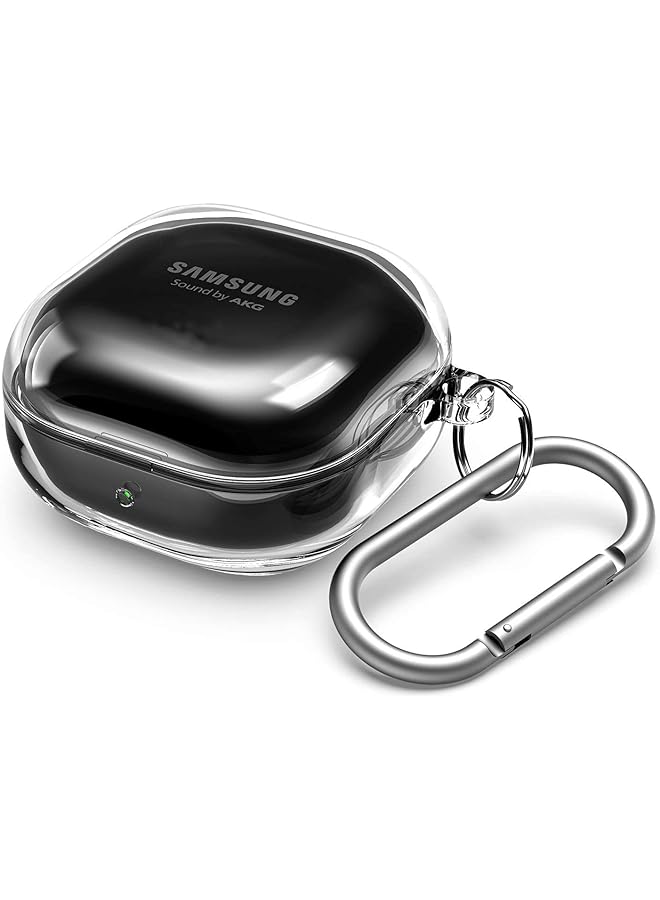 إيروريكس حافظة لهاتف Samsung Galaxy Buds Live 2020 Buds Pro 2021 غطاء TPU ناعم ورقيق واقٍ مقاوم للصدمات ومضاد للسقوط متوافق مع Galaxy Buds Live شفاف - Image 1