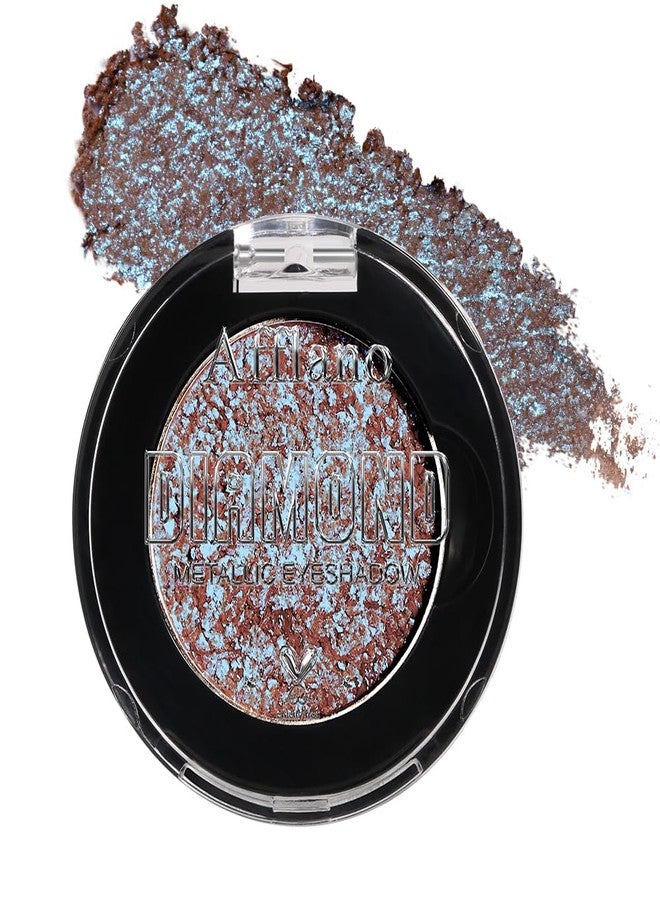 Afflano Multichrome Purple Blue Eyeshadow, Lilac Blue Pink Chameleon Shimmer Holographic Eyeshadow, Duochrome Long Lasting Metallic for Party Festival Sparkle Makeup, Buildable Eye Brightening Vegan - Image 1