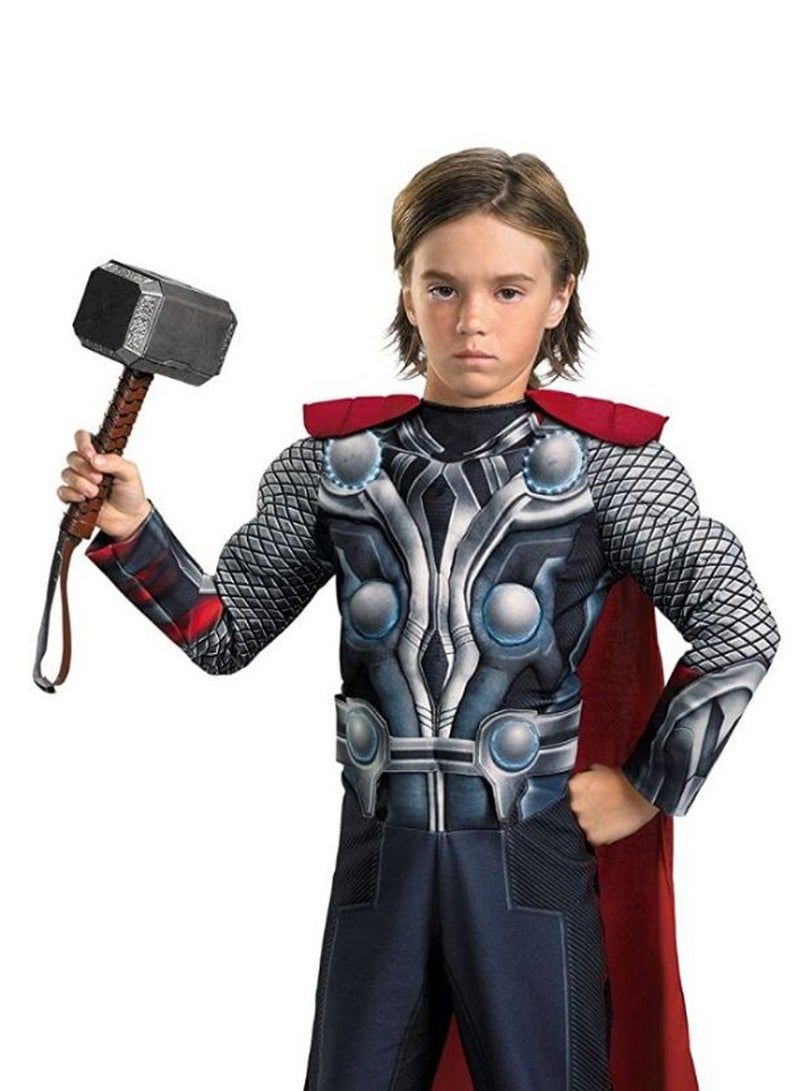 NIBEMINENT Avenger Thor Costume With Hammer 4 - 7 Years - Image 2