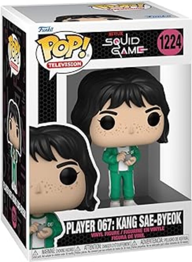 Funko POP TV: Squid Game- Player 067:Kang SAE-byeok Multicolor