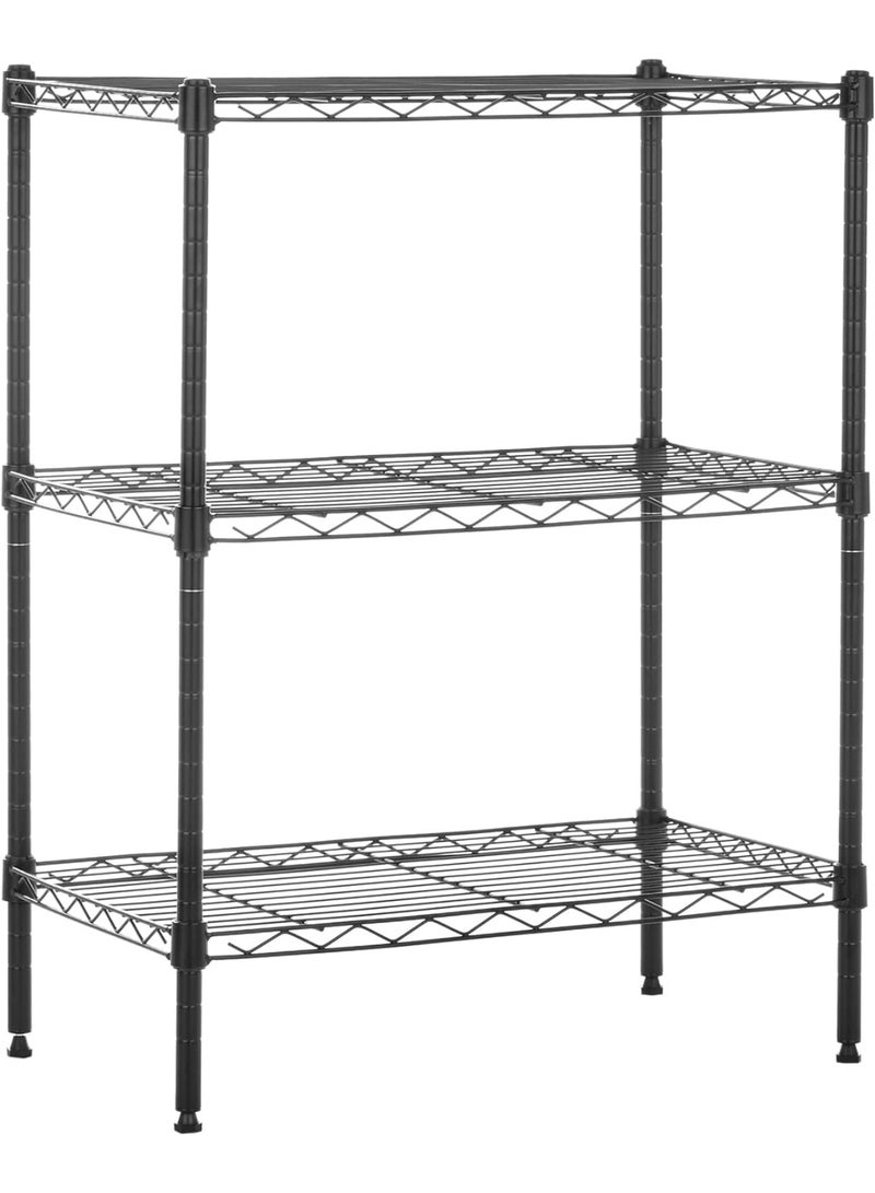 3-Tier Metal Wire Kitchen Storage Rack Shelf - Image 2