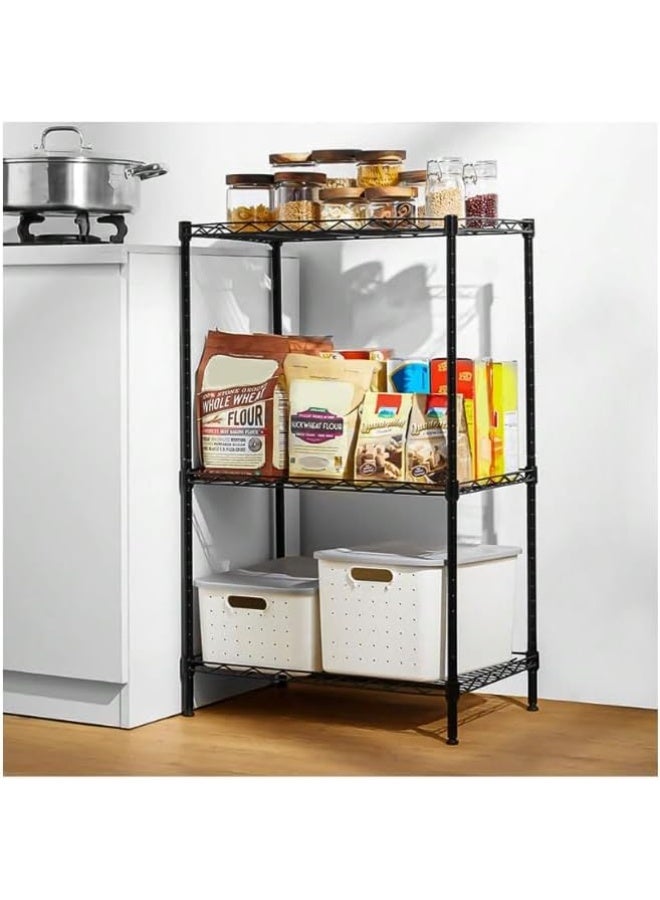 3-Tier Metal Wire Kitchen Storage Rack Shelf - Image 1