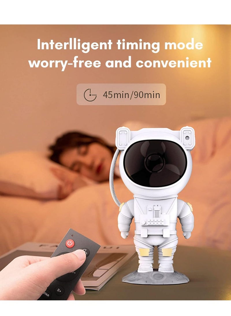 ELTRAZONE Astronaut Star Projector Night Lights, Kids Room Decor Aesthetic,Astronaut Nebula Galaxy Projector Night Light,Remote Control Timing and 360°Rotation Magnetic Head,Lights for Bedroom,Gaming Room Decor  - Image 5
