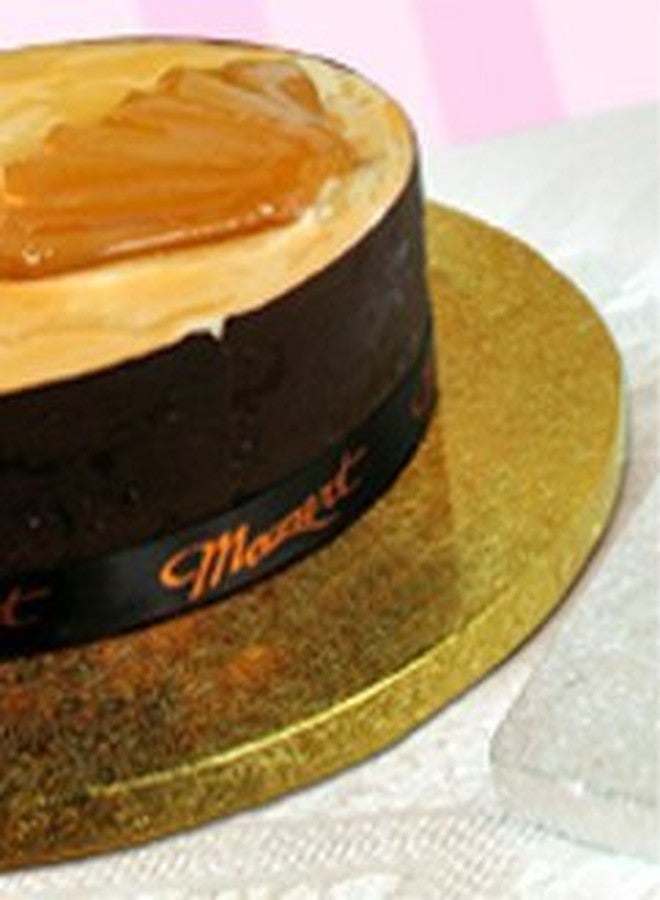 Enjay Round Cake Drum - 16" - Gold
