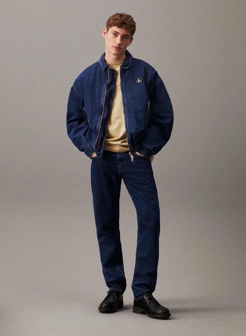 Calvin Klein Jeans  Relaxed Washed Cotton T-shirt for Men | Best Price UAE