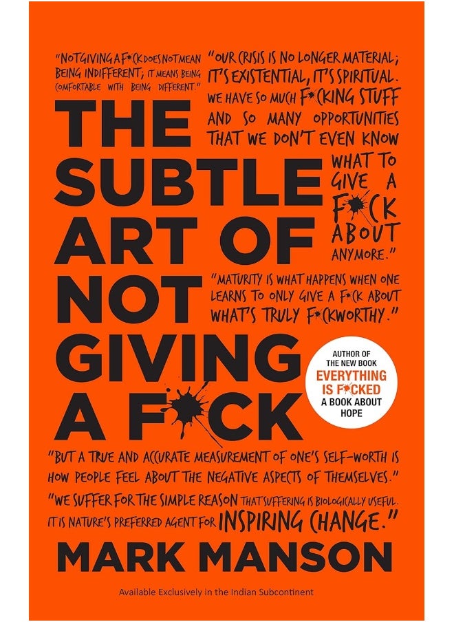 null - SUBTLE ART OF NOT GIVING A F*CK GIFT EDITION - Image 1