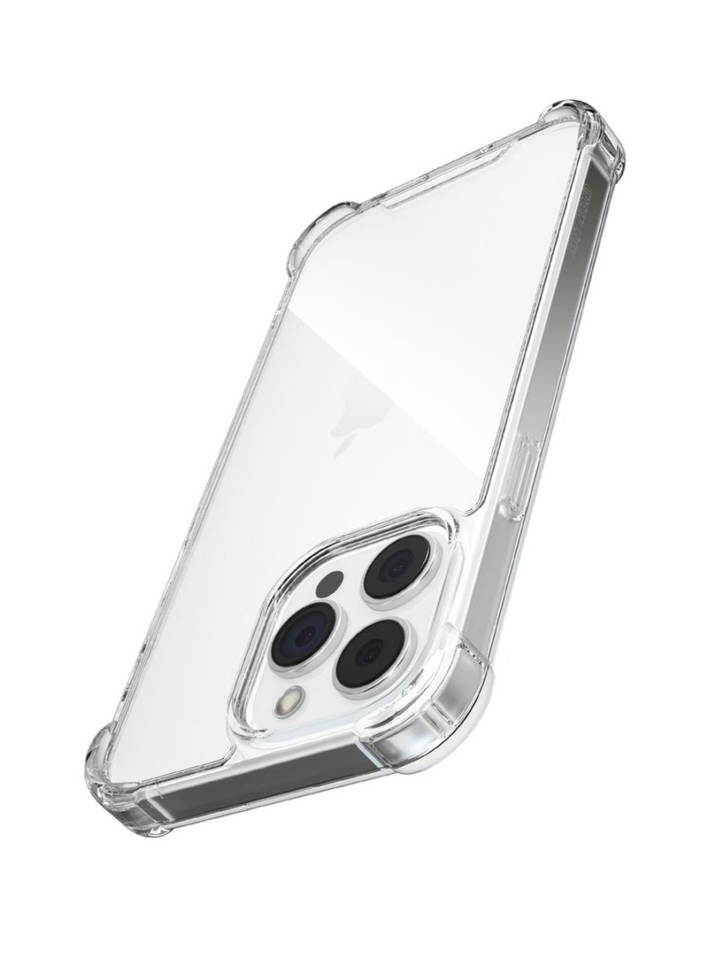 GREEN LION iPhone 15 Pro Max Anti-Shock Case / Hybrid Protection / Anti-Collision / Drop Protection Back Cover / Air Cushion / Anti Scratch iPhone Cover / Precise Cutouts / HD Clarity Case - Clear - Image 3