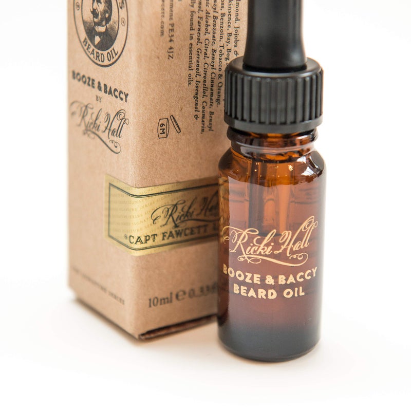 CAPTAIN FAWCETT Ricki Hall's Booze & Baccy Beard Oil 10ml - Image 3