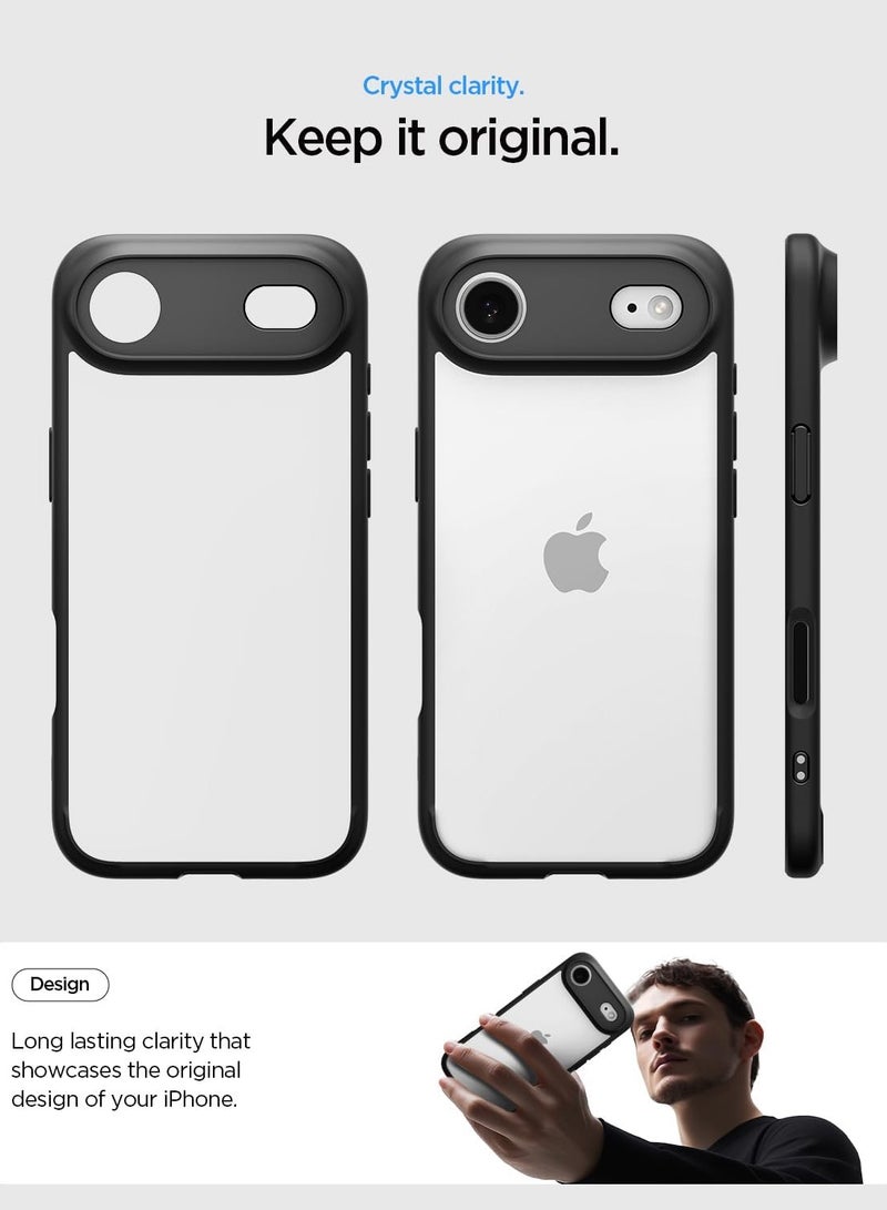 Spigen Ultra Hybrid iPhone 17 Air Case Cover (2025) - Matte Black - Image 5