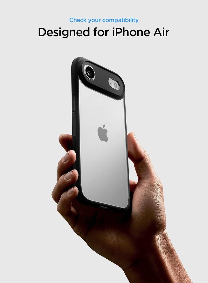 Spigen Ultra Hybrid iPhone 17 Air Case Cover (2025) - Matte Black - Image 2