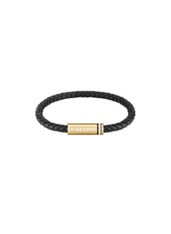 HUGO BOSS HUGO BOSS JEWELRY ARES SINGLE MENS LEATHER BRACELET - 1580624  - Image 3