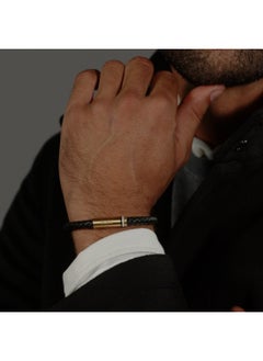 HUGO BOSS HUGO BOSS JEWELRY ARES SINGLE MENS LEATHER BRACELET - 1580624  - Image 5