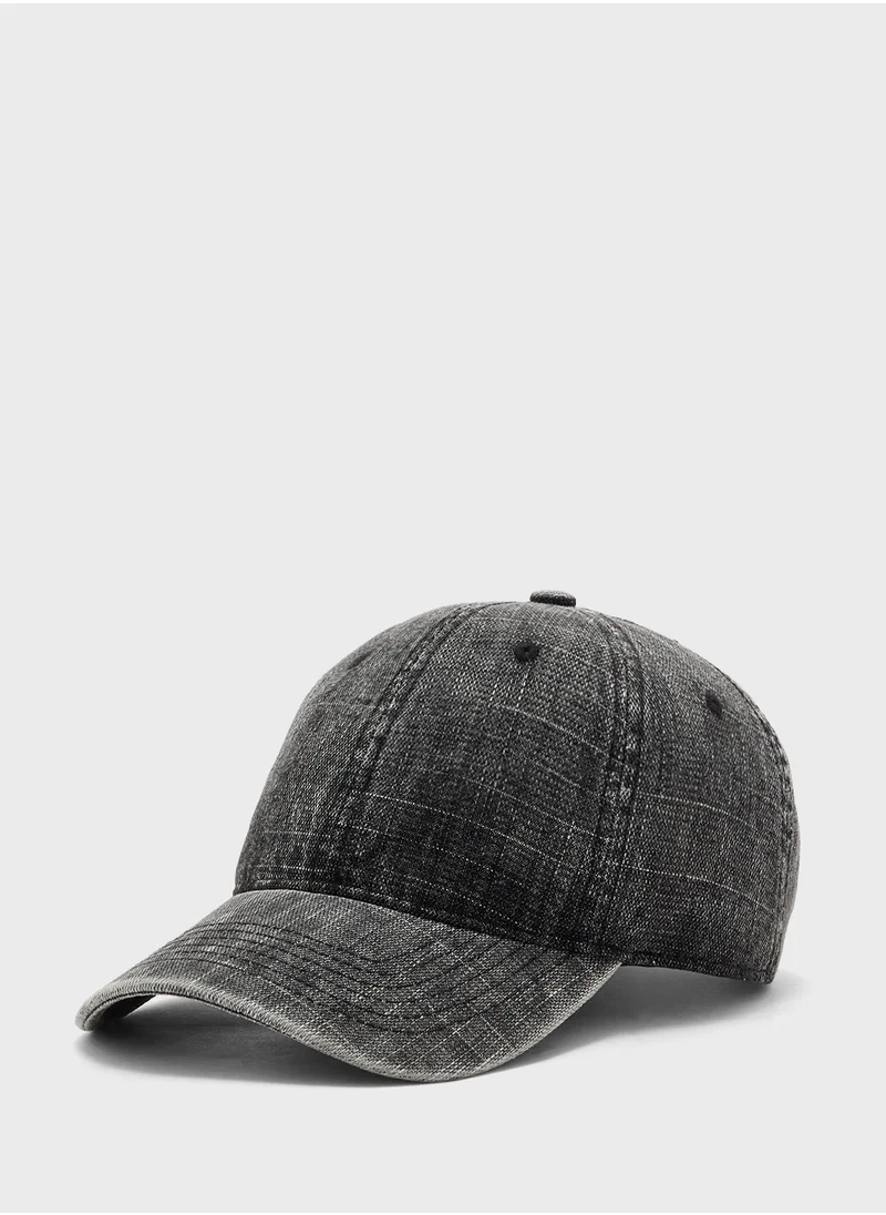 سفنتي فايف Casual Denim Curve Peak Cap