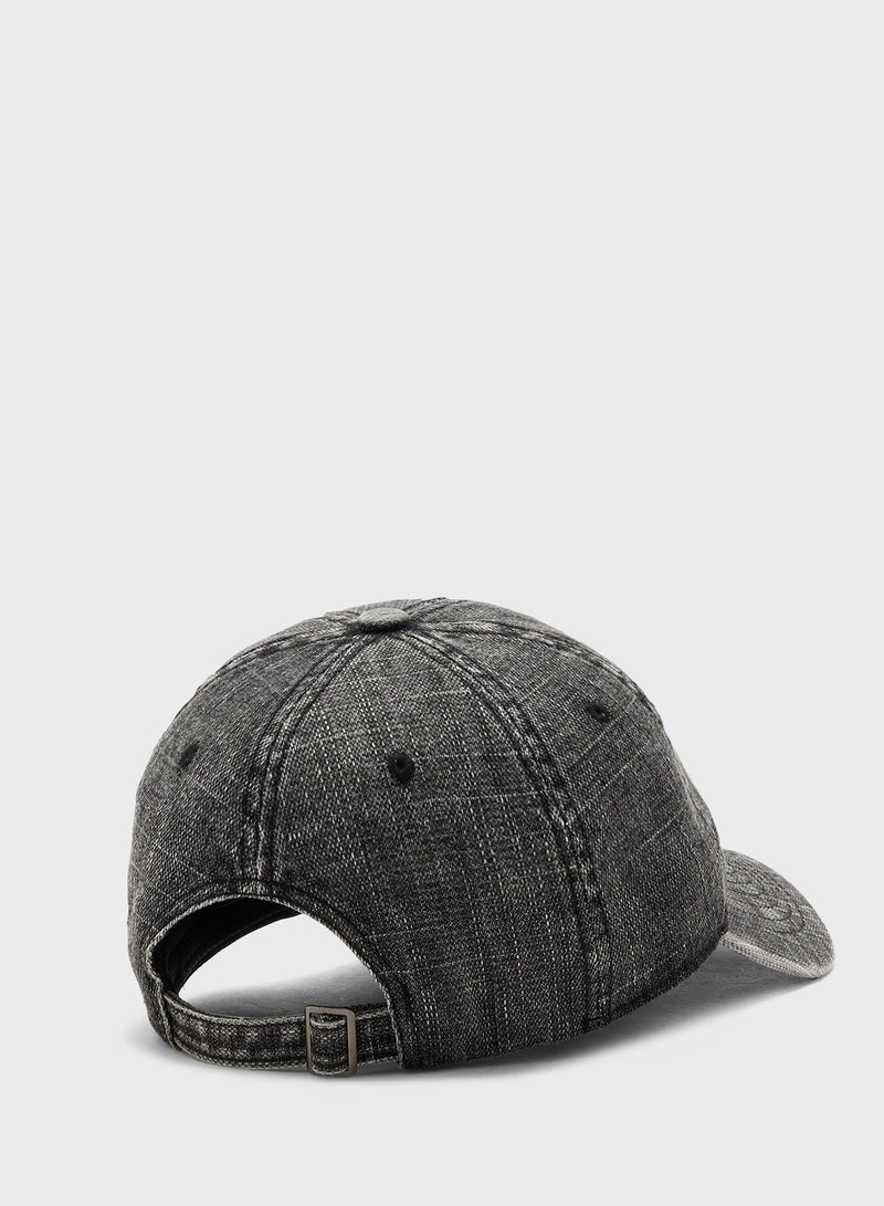 Seventy Five Casual Denim Curve Peak Cap  - Image 2