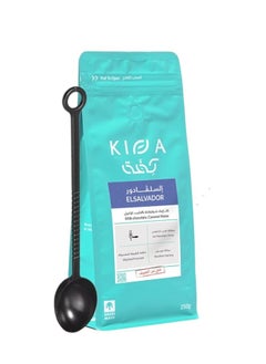 KIFFA Coffee bean elsalfador divisadero Espresso 250G Unground roasted coffee beans for specialty coffee With a coffee scale spoon  - Image 5