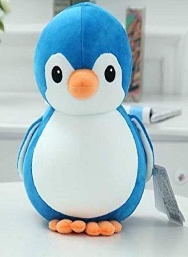 Fun4you Penguin Soft Toy Combo - Cute Plush Stuffed Bird Toy for Kids & Babies, Super Soft Huggable Penguin Doll, Gift Toy for Girls & Boys (Black & Blue, 25 cm) - Image 3