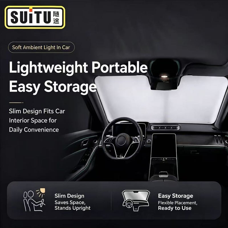 Aluminum Foil Car Windshield Sun Shade - Image 3