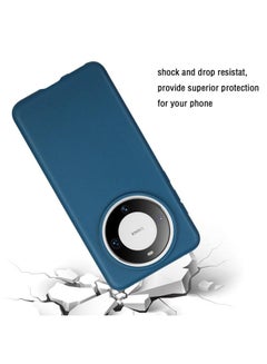 Green Tiger Case For Huawei Mate 60 Pro Wheat MagSafe Magnetic Straw Material + TPU Phone Case  - Image 4