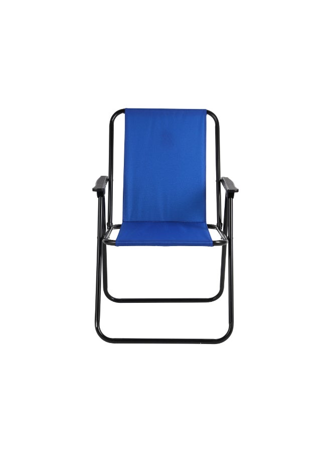 Royalford Foldable Camping Chair- RF12688/ Lightweight, Portable, Folds Flat for Storage/ Strong Metal Frame, Waterproof, Perfect for Indoor and Outdoor Entertainment, Lawn Garden, Beach, Picnic- 'Assorted - Image 4