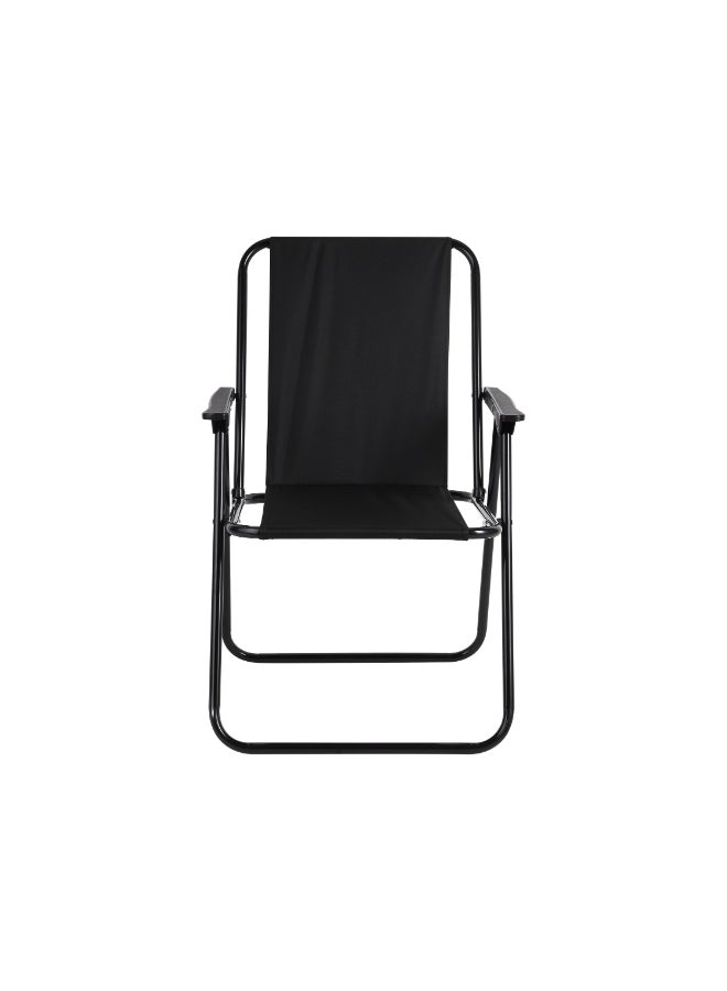 Royalford Foldable Camping Chair- RF12688/ Lightweight, Portable, Folds Flat for Storage/ Strong Metal Frame, Waterproof, Perfect for Indoor and Outdoor Entertainment, Lawn Garden, Beach, Picnic- 'Assorted - Image 1