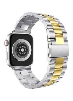 Bikson Replacement Band Strap For Watch Series 40mm Silver/Gold  - Image 2