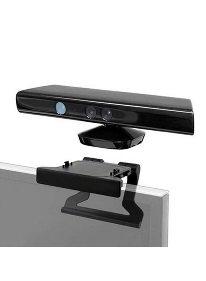 Durable Plastic TV Clip Clamp Mounting Stand Holder for Microsoft Xbox 360 Kinect Sensor - Image 3