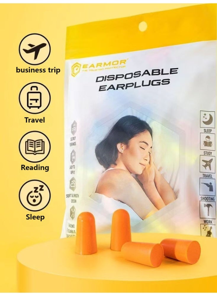 general 30pcs Ultra Soft Foam Earplugs Noise-canceling earplugs are used for sleeping, hearing protection, learning and other scenarios - Image 4