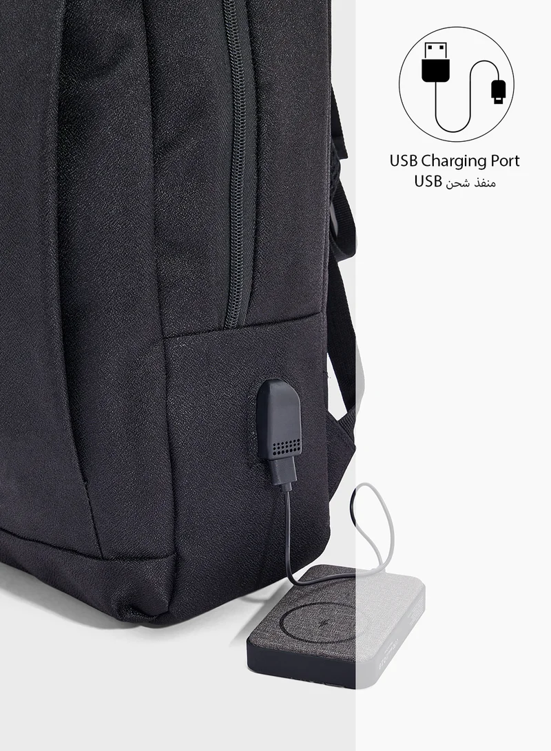 Seventy Five Casual Backpack With Usb Port