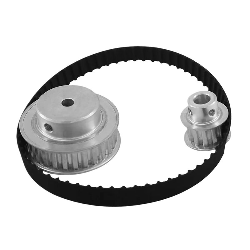 XL 10T 30T 120XL طقم بكرة الحزام التزامني 100 مم مسافة المركز لآلة الليزر - Image 2