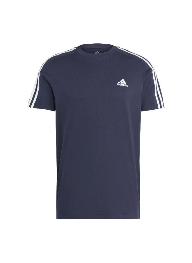 Adidas adidas M 3S Sj T Blue Training T-Shirts 2XSS