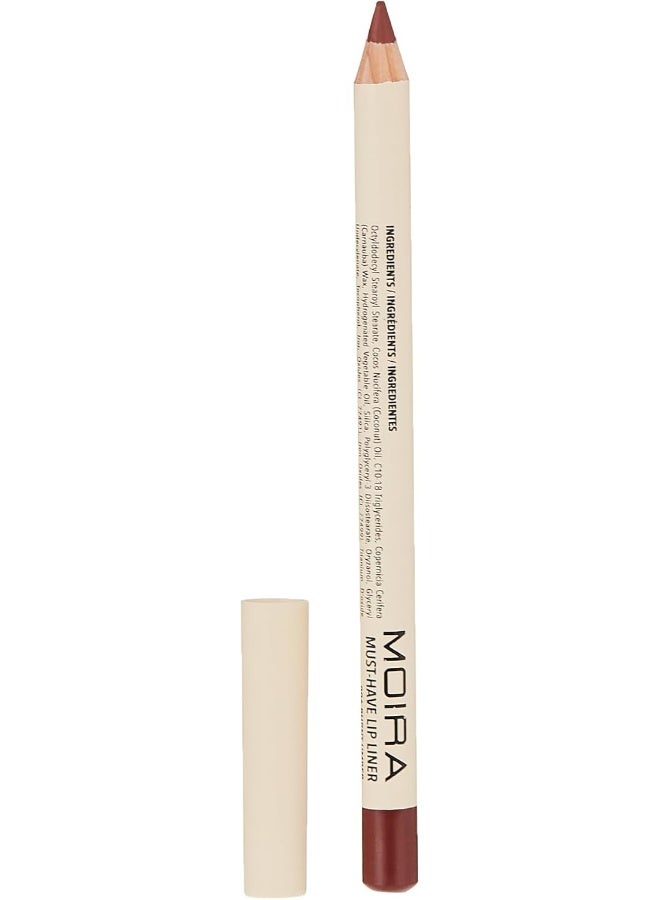 moira Must-Have Lip Liner (006, Burnt Umber) - Image 1