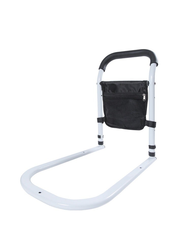 Bed Rails for Elderly Adults Safety with Non-Slip Ergonomic Heights Handle and Storage Pocket Assist Support Side Railings for Seniors Citizens Slides Under Mattressbed Cane Bed Guard Bed Handles Bars - Image 1