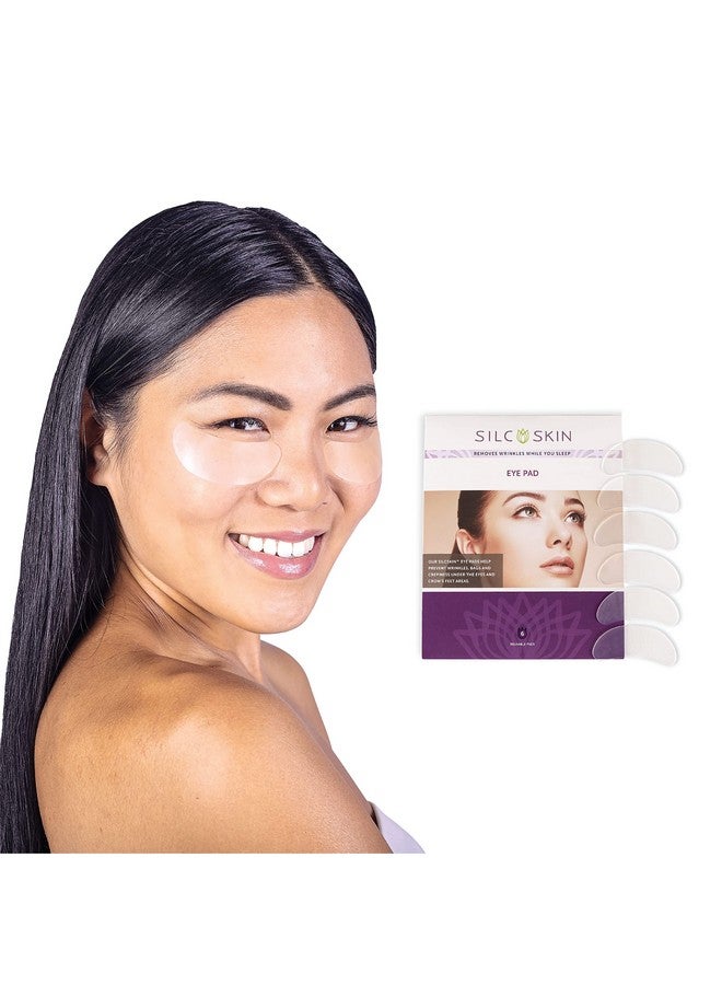 Silc Skin SilcSkin Silicone Eye Pads - Reusable Overnight Eye Patches, Medical-grade Silicone for Fine Lines, Crepey Skin, and Puffiness - 60 Day Supply - Image 1
