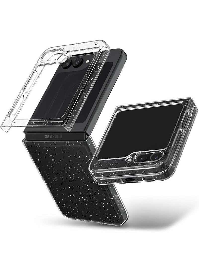 Spigen Air Skin Glitter Samsung Galaxy Flip 5 Case Cover (2023) - Crystal Quartz - Image 1