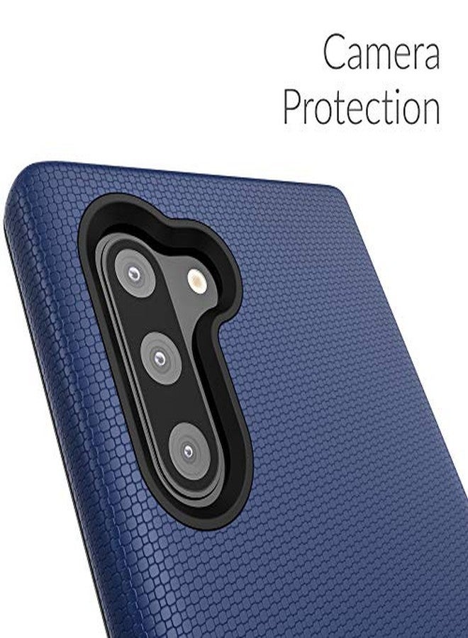 كريف جراب Crave Note 10، جراب حماية مزدوج لهاتف سامسونج جالاكسي نوت 10 - أزرق داكن - Image 3