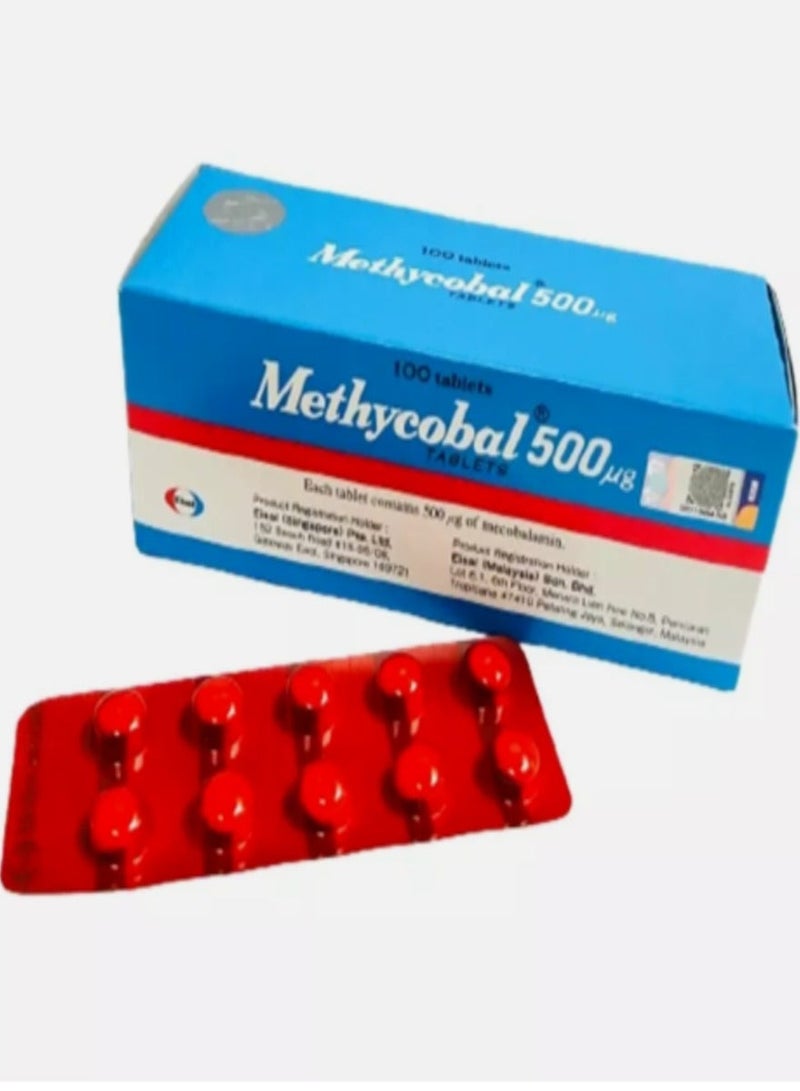 Methycobal Vitamin B12 500 mcg 100 Tablets
