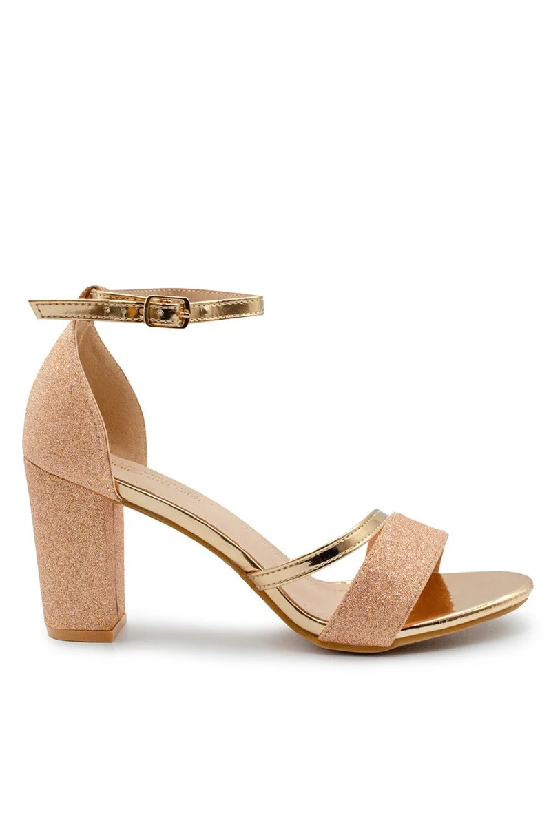 ويرز ذات فروم 'Perla' Wide Fit Mid High Block Heel Sandals With Ankle Strap